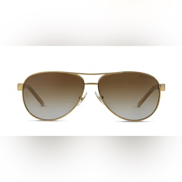 Ralph Lauren Aviator Sunglasses Women RA 4004 101/T5 59-13-130 - Picture 1 of 7